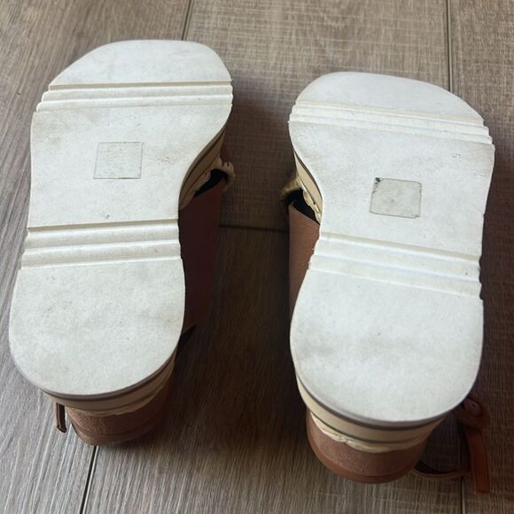 Anthropologie Bruno Premi Cross-Strap Platform Espadrille Sandals US 6 - Picture 7 of 12